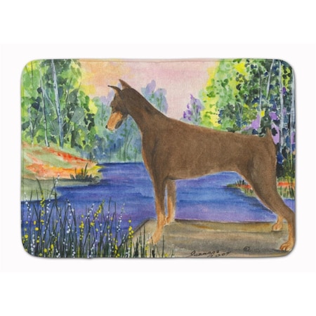 Carolines Treasures Doberman Machine Washable Memory Foam Mat SS8066RUG